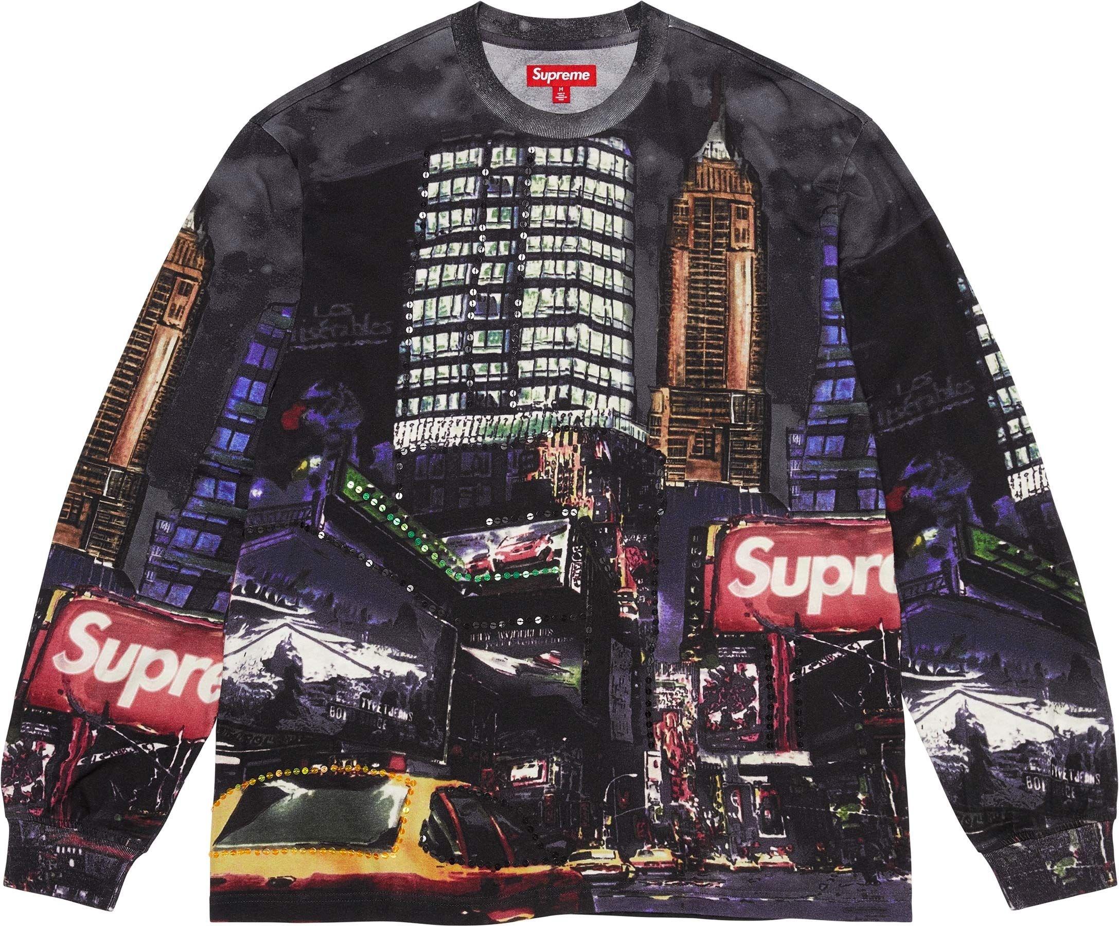 Skyline Sequin L/S Top view 2
